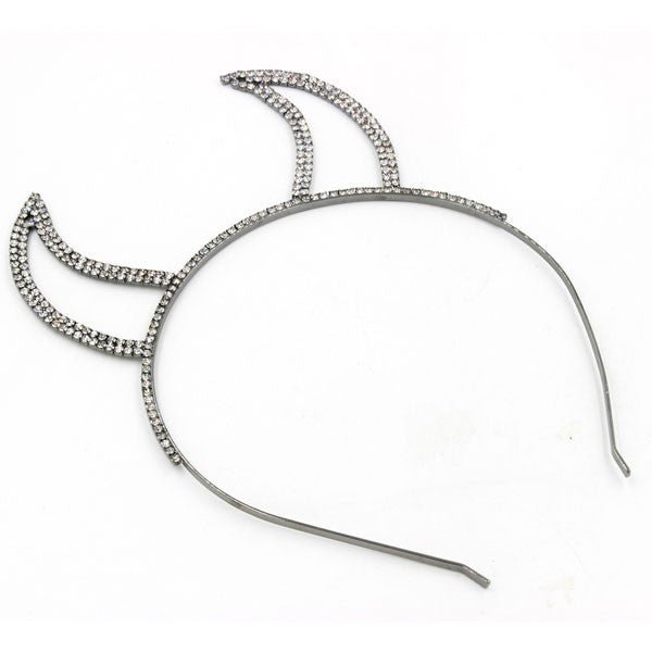RHINESTONE DEVIL EARS HEADBAND - Bitsy Gypsy Boutique