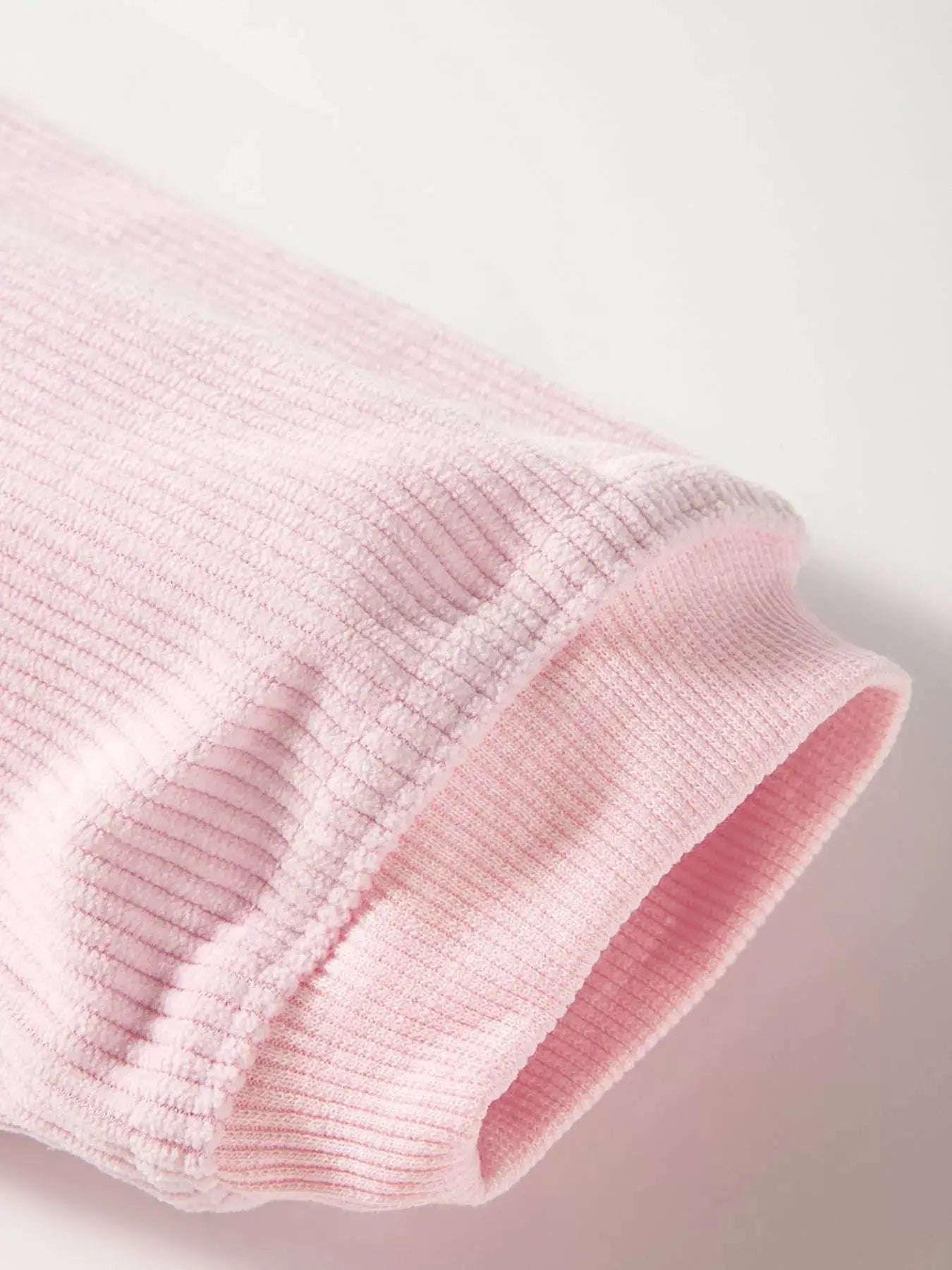 Ribbed Corduroy Oversized Sweatshirt by Trendsi