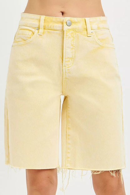 RISEN Slouchy Bermuda Shorts - Bitsy Gypsy Boutique