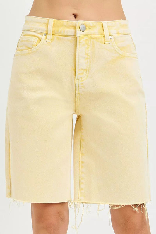 RISEN Slouchy Bermuda Shorts - Bitsy Gypsy Boutique