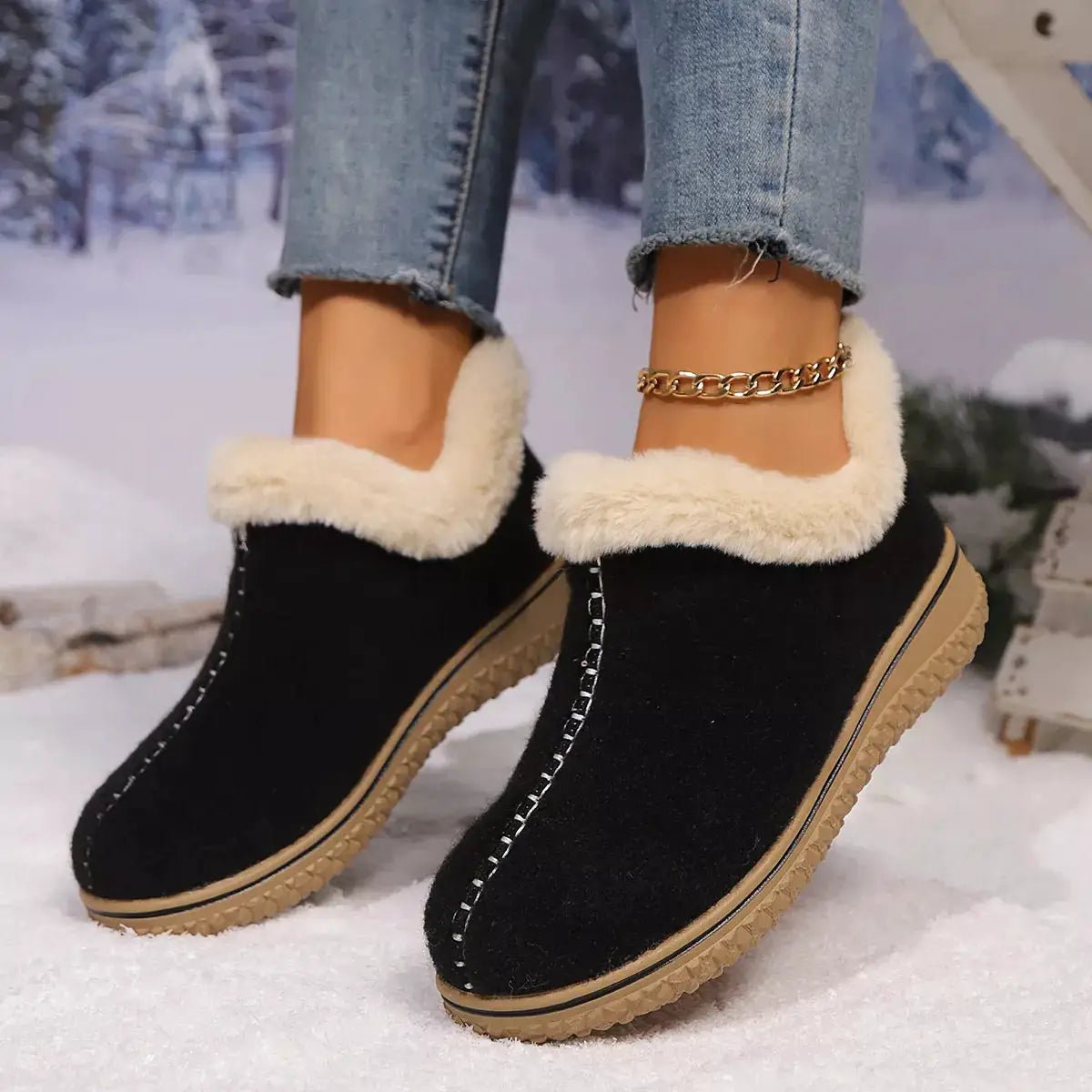 Round Toe Ankle Boots - Bitsy Gypsy Boutique