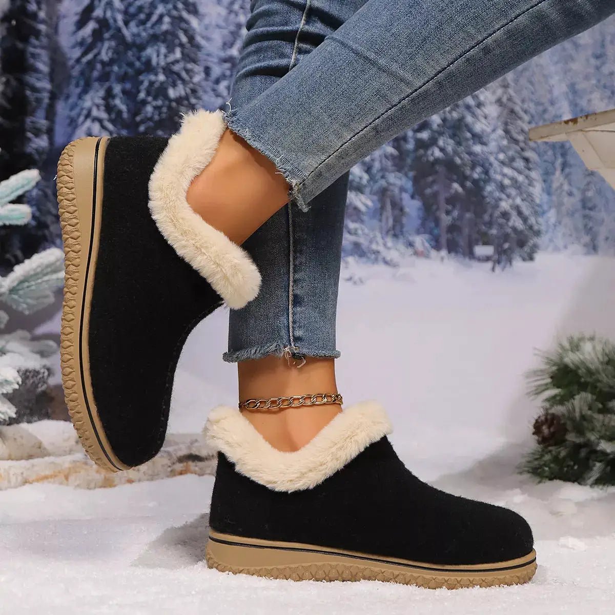 Round Toe Ankle Boots - Bitsy Gypsy Boutique
