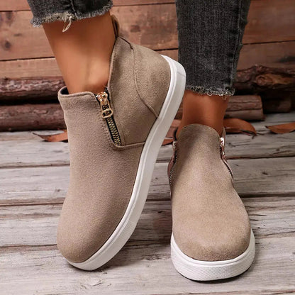 Round Toe Ankle Boots - Bitsy Gypsy Boutique