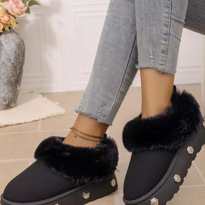 Round Toe Platform Boots - Bitsy Gypsy Boutique
