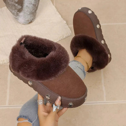 Round Toe Platform Boots - Bitsy Gypsy Boutique