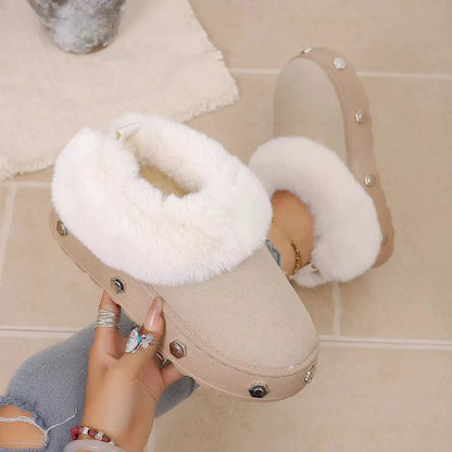 Round Toe Platform Boots - Bitsy Gypsy Boutique