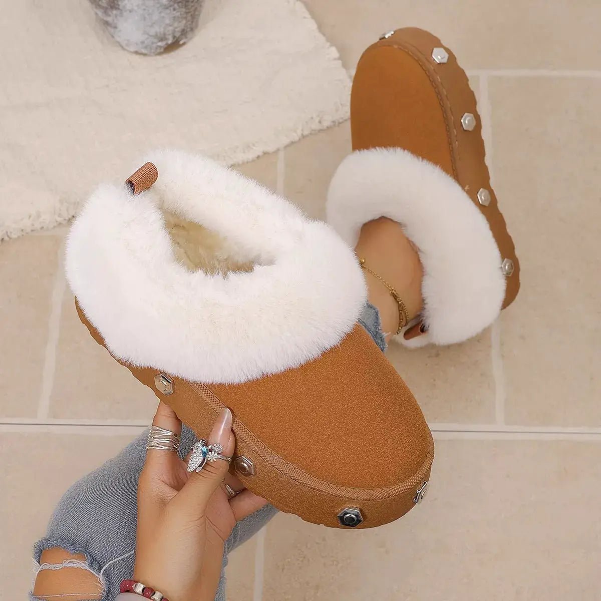 Round Toe Platform Boots - Bitsy Gypsy Boutique