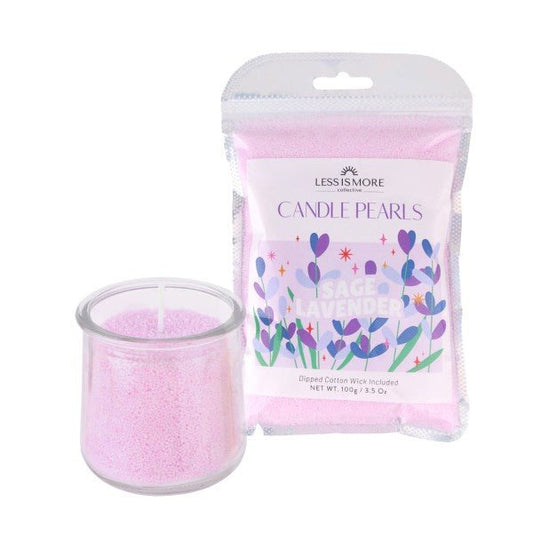 Sage Lavender Candle Pearls - Bitsy Gypsy Boutique