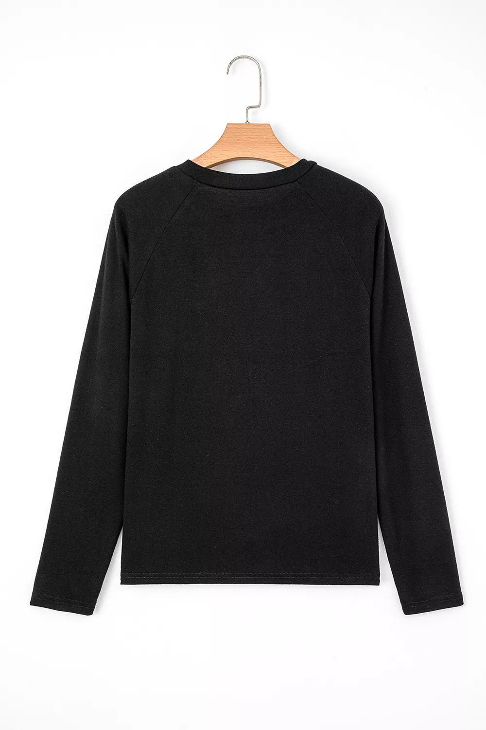 Seam Detail Raglan Long Sleeve Top - Bitsy Gypsy Boutique