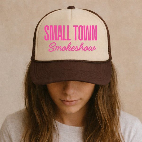 SmallTown Smokeshow Trucker Hat Collection - Bitsy Gypsy Boutique
