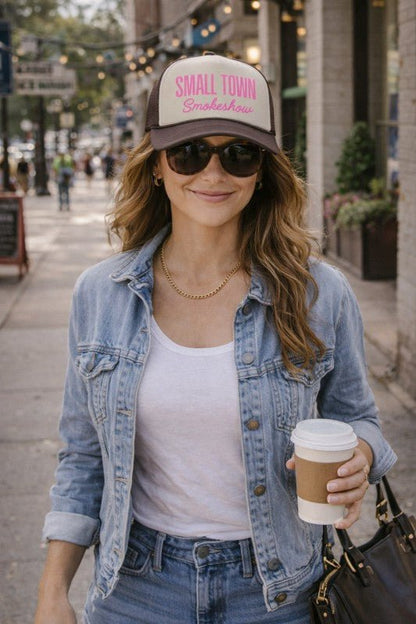 SmallTown Smokeshow Trucker Hat Collection - Bitsy Gypsy Boutique