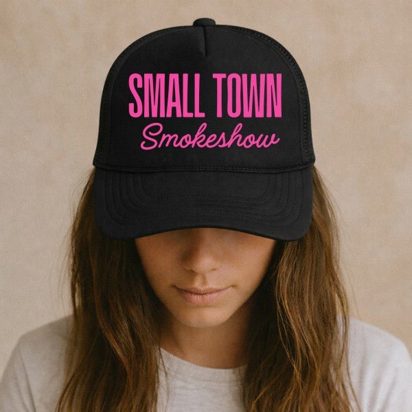 SmallTown Smokeshow Trucker Hat Collection - Bitsy Gypsy Boutique