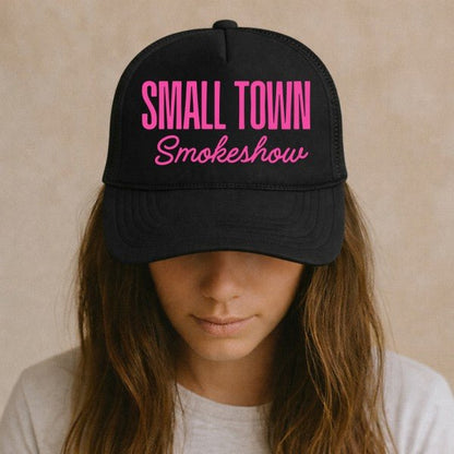 SmallTown Smokeshow Trucker Hat Collection - Bitsy Gypsy Boutique