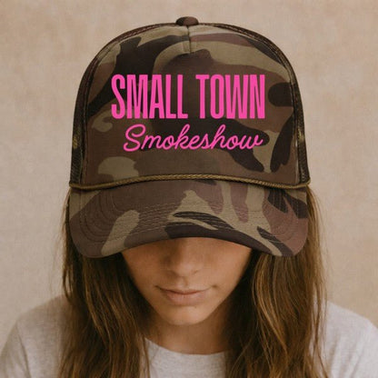 SmallTown Smokeshow Trucker Hat Collection - Bitsy Gypsy Boutique