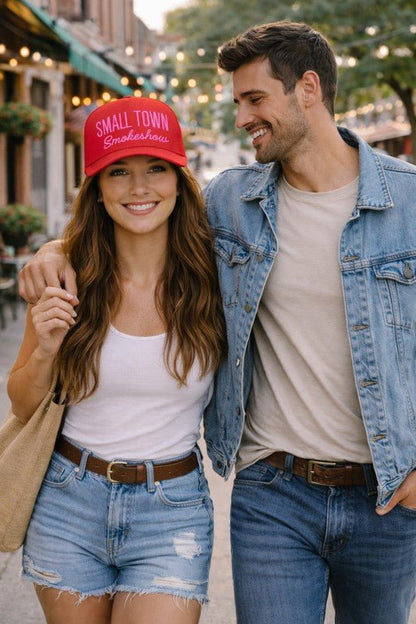 SmallTown Smokeshow Trucker Hat Collection - Bitsy Gypsy Boutique