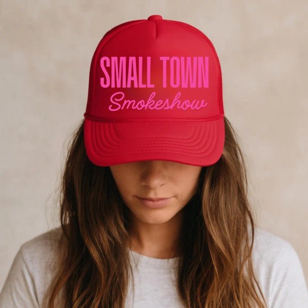 SmallTown Smokeshow Trucker Hat Collection - Bitsy Gypsy Boutique