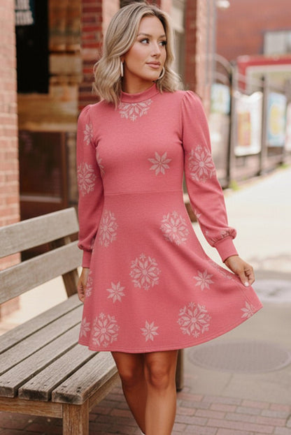 Snowflake Kisses Red Dress - Bitsy Gypsy Boutique