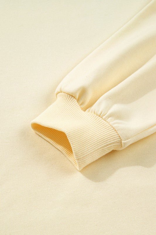 Solid Tiered Ruffle Hem Long Sleeve Dress - Bitsy Gypsy Boutique