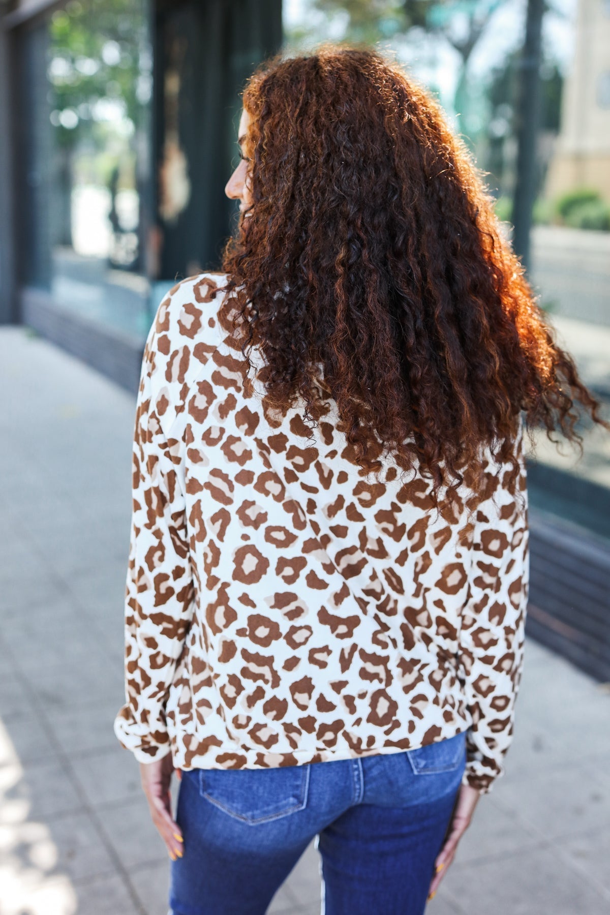 Stand Out Taupe Animal Print Hoodie - Bitsy Gypsy Boutique