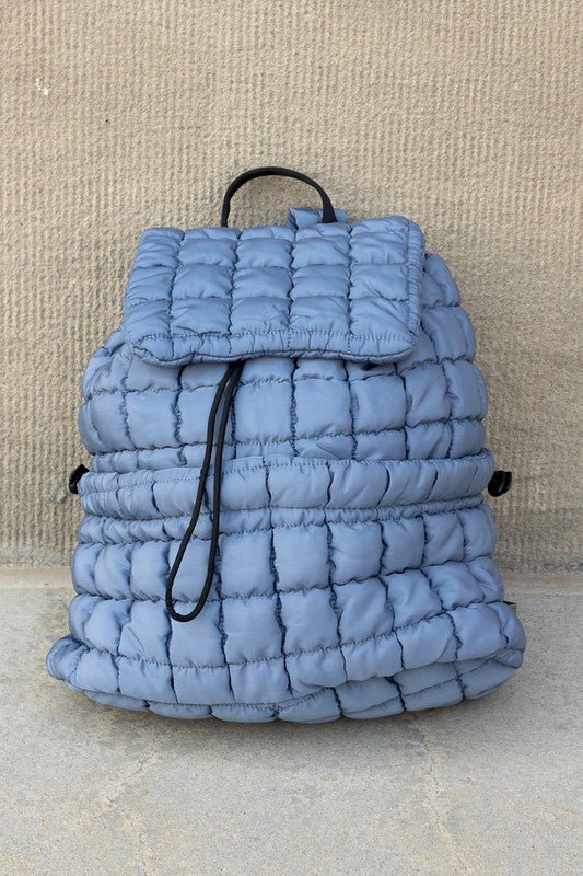 Stevie Quilted Puffer Backpack - Bitsy Gypsy Boutique