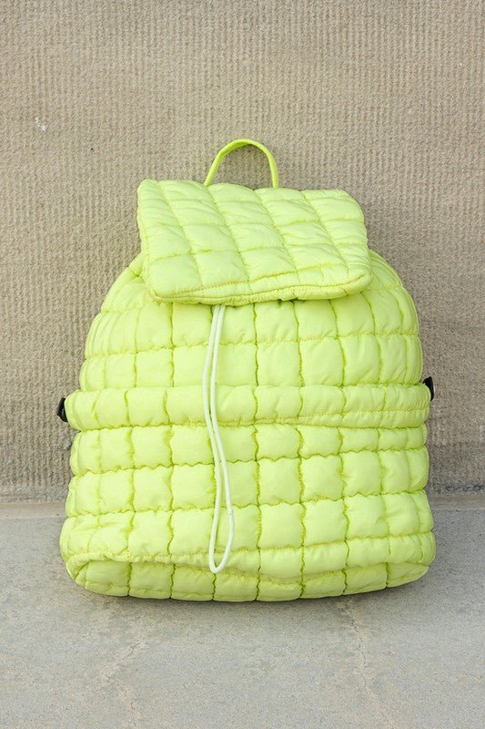 Stevie Quilted Puffer Backpack - Bitsy Gypsy Boutique