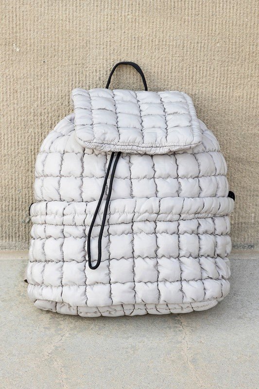 Stevie Quilted Puffer Backpack - Bitsy Gypsy Boutique
