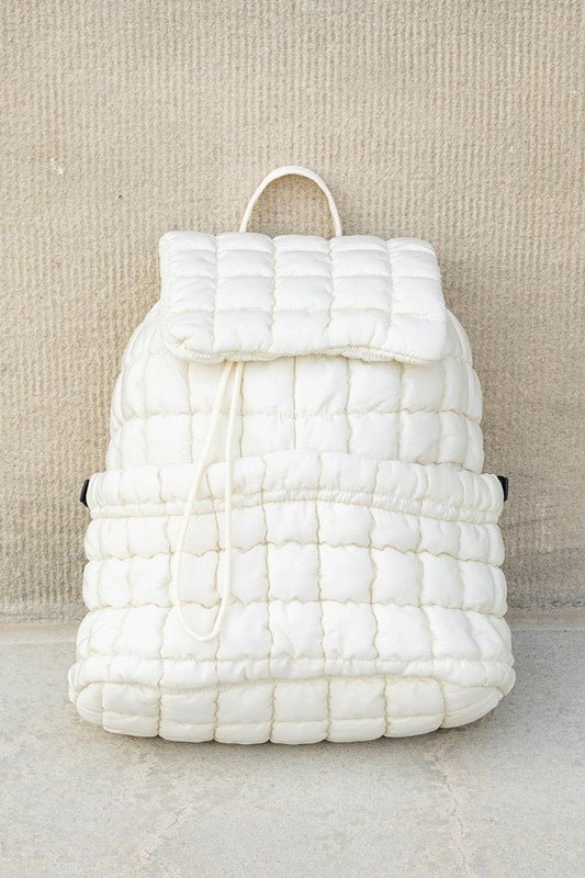 Stevie Quilted Puffer Backpack - Bitsy Gypsy Boutique