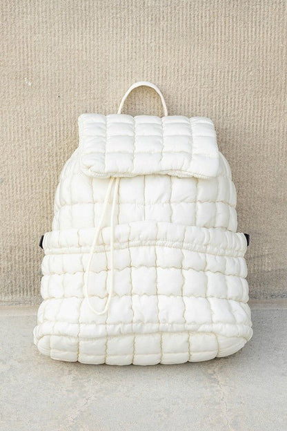 Stevie Quilted Puffer Backpack - Bitsy Gypsy Boutique