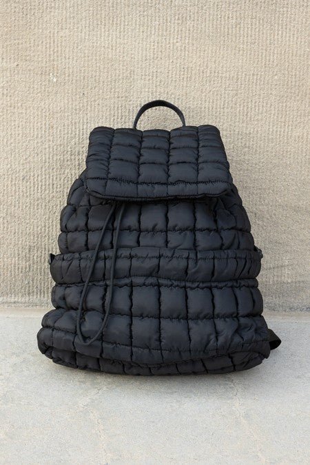 Stevie Quilted Puffer Backpack - Bitsy Gypsy Boutique