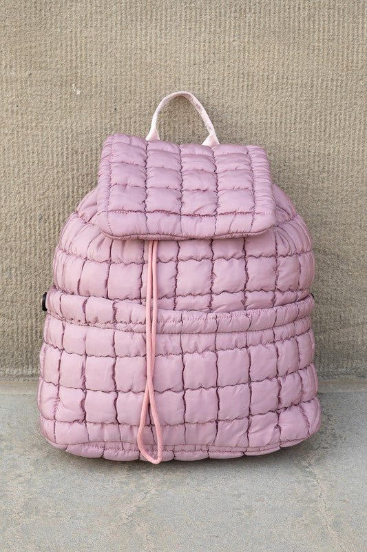Stevie Quilted Puffer Backpack - Bitsy Gypsy Boutique