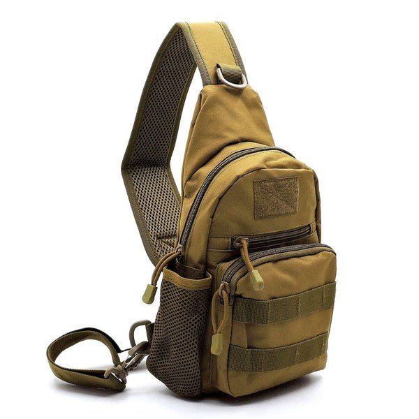 Tactical Multipurpose Military Pattern Sling Bag - Bitsy Gypsy Boutique