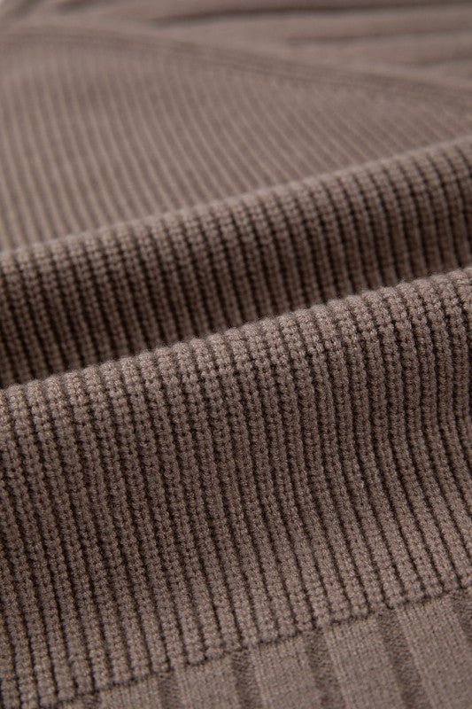 Textured Knit Button Front V - Neck Cardigan - Bitsy Gypsy Boutique