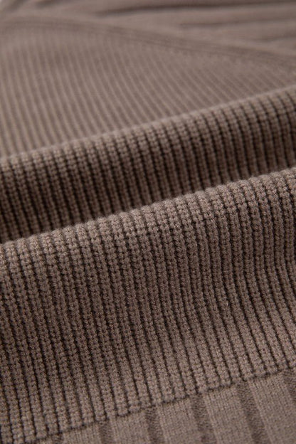 Textured Knit Button Front V - Neck Cardigan - Bitsy Gypsy Boutique