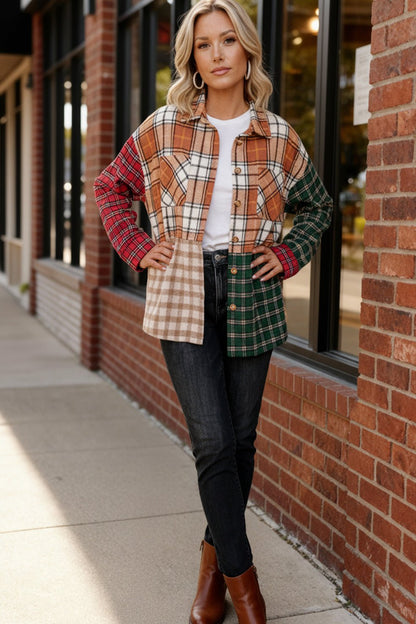 The Patchwork Party Shacket - Bitsy Gypsy Boutique