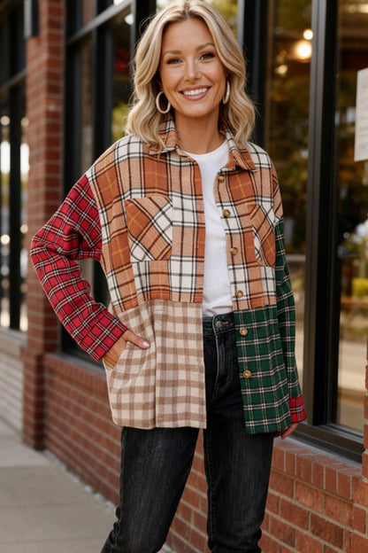 The Patchwork Party Shacket - Bitsy Gypsy Boutique