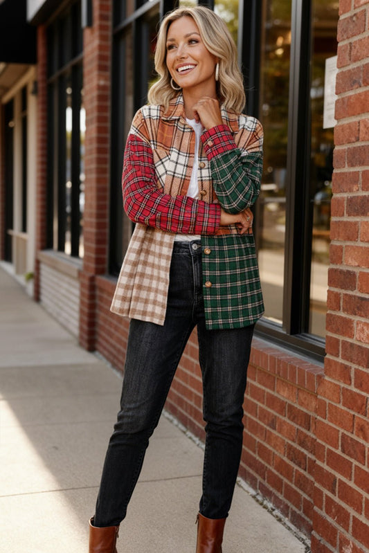 The Patchwork Party Shacket - Bitsy Gypsy Boutique