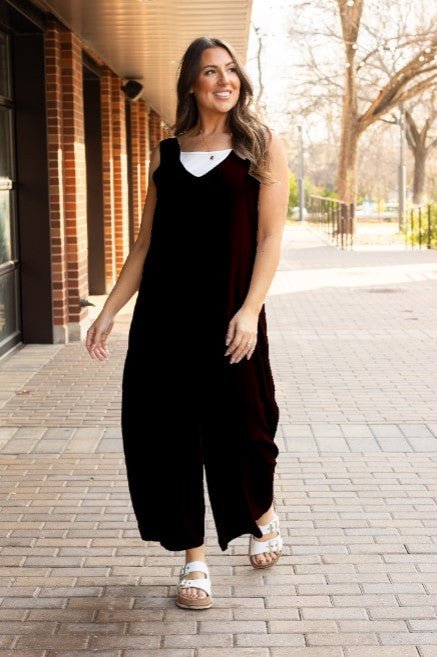 The Vera Jumpsuit - Bitsy Gypsy Boutique