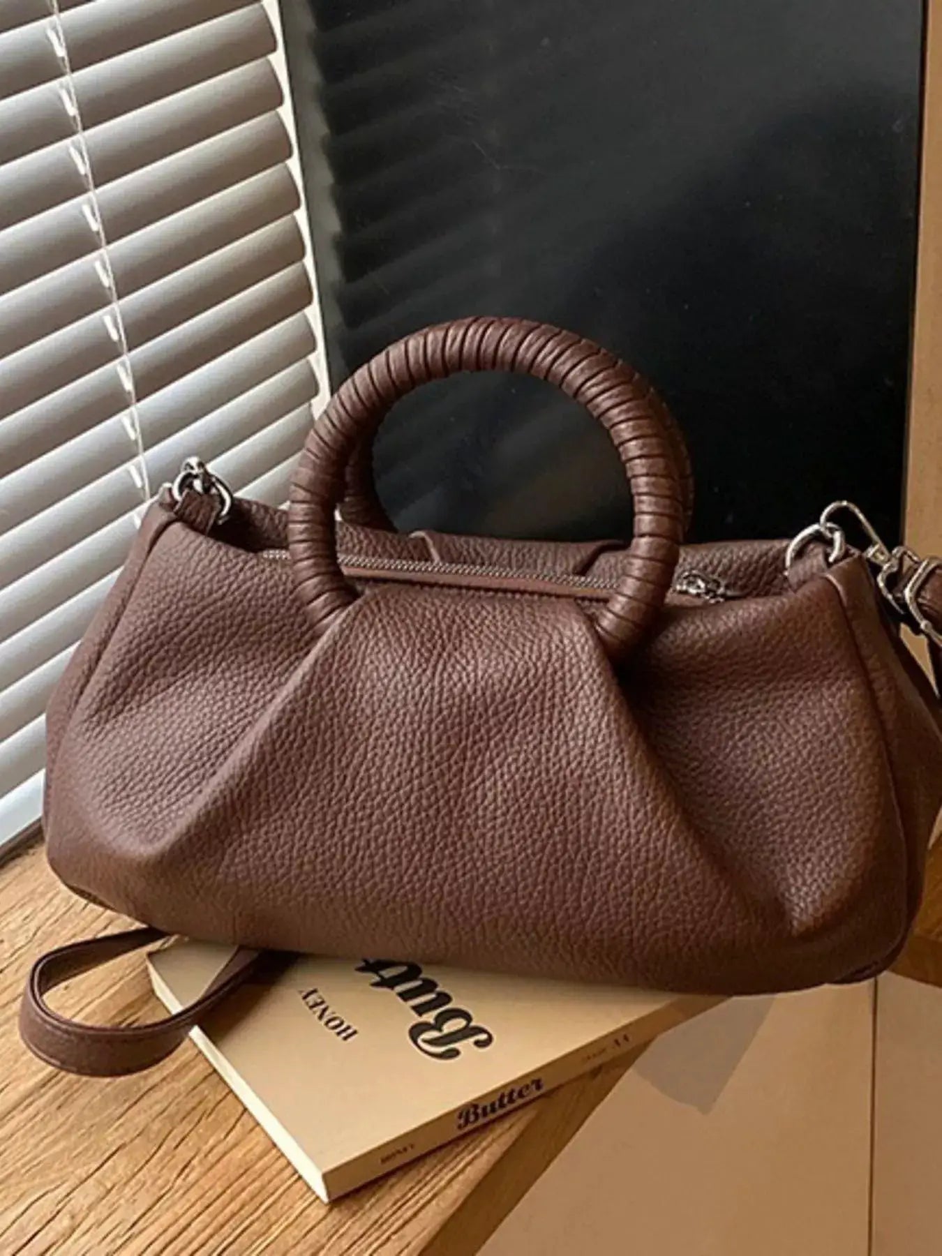 Top Handle Crossbody Bag - Bitsy Gypsy Boutique