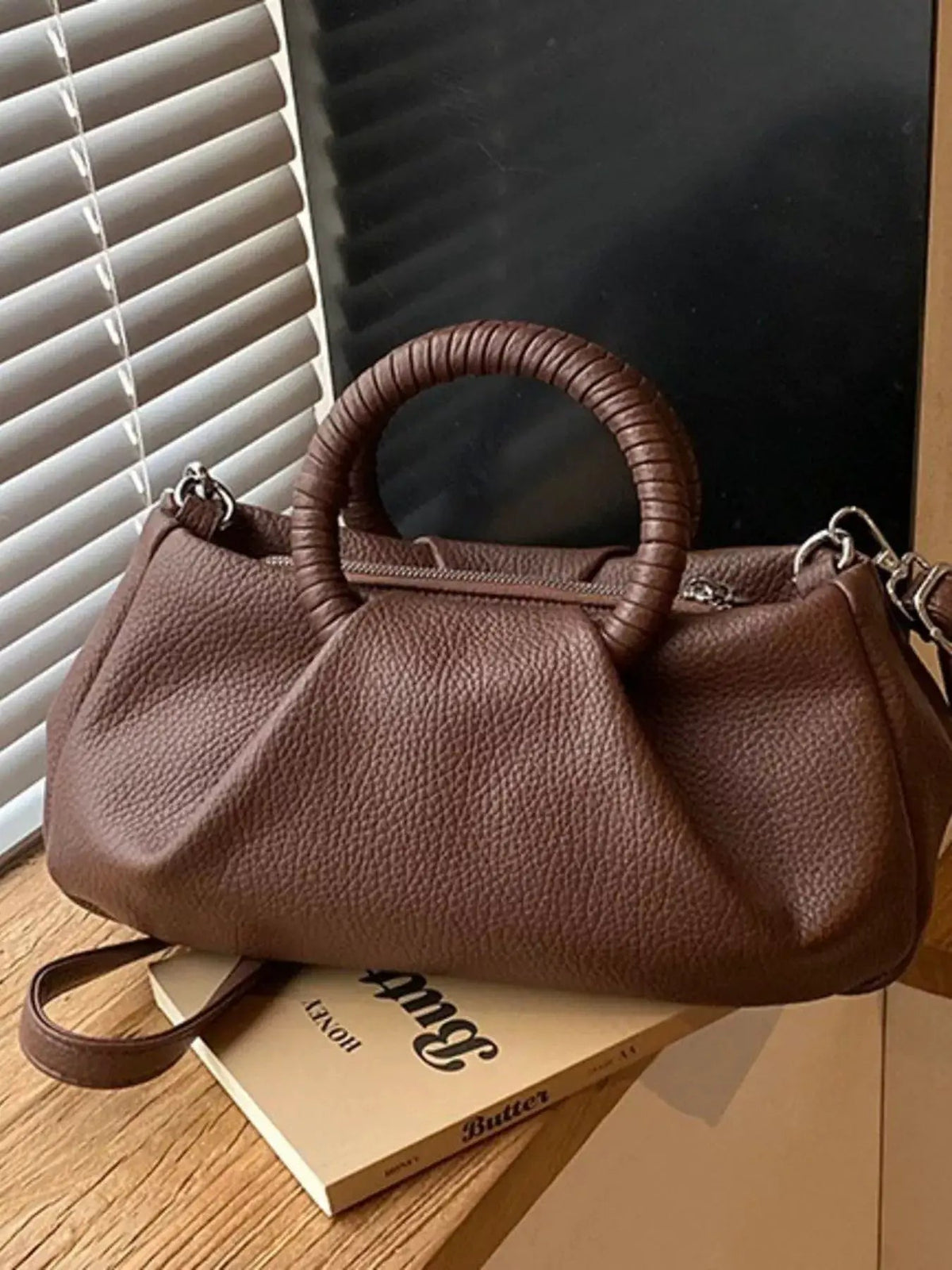 Top Handle Crossbody Bag - Bitsy Gypsy Boutique