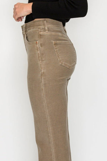 TUMMY CONTROL HIGH RISE HOLLY FLARE PANTS - Bitsy Gypsy Boutique