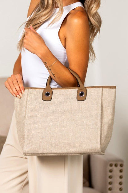 Tweed Tote Bag - Bitsy Gypsy Boutique