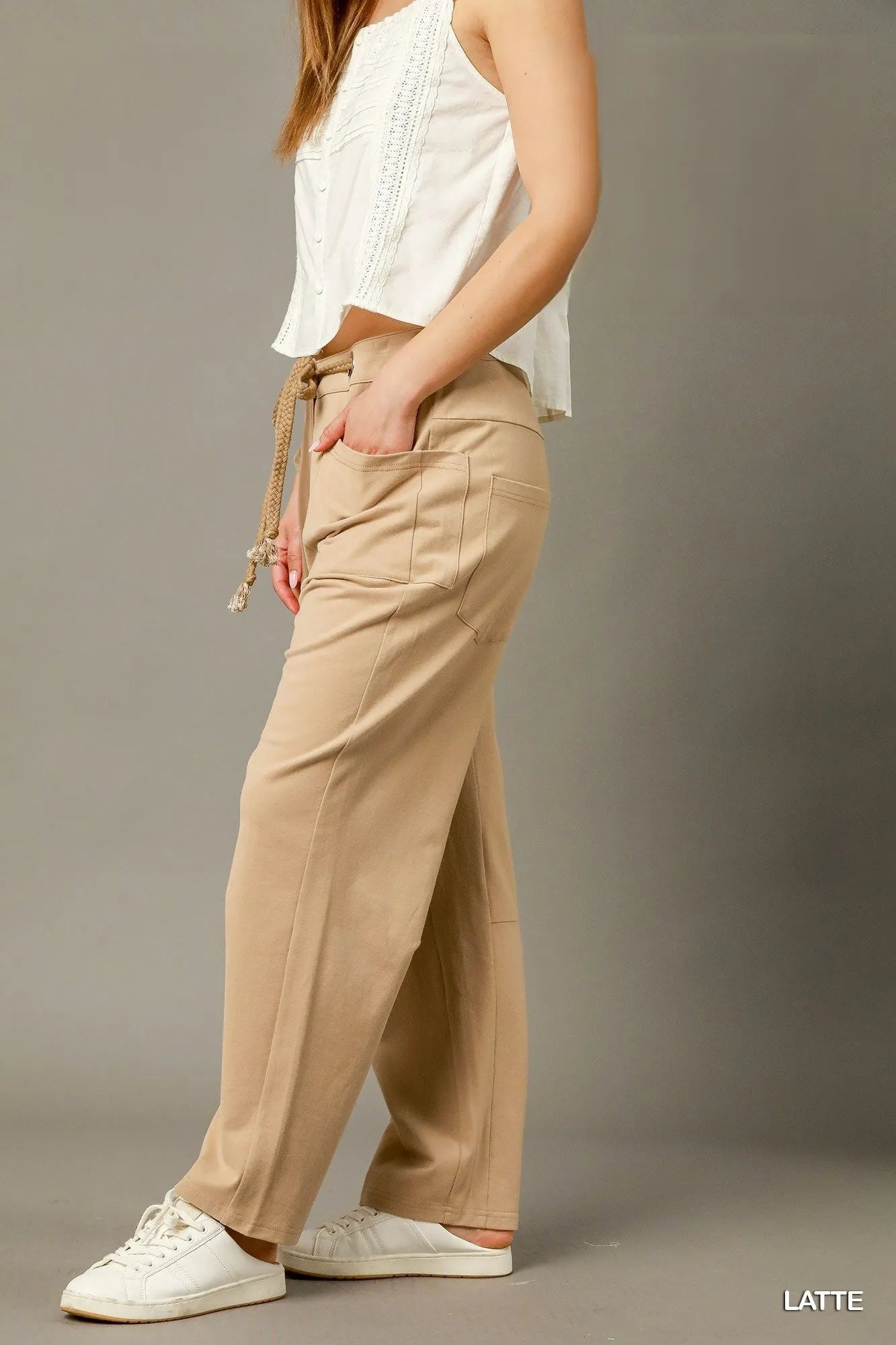 Umgee Cargo - Inspired Drawstring Pants - Bitsy Gypsy Boutique