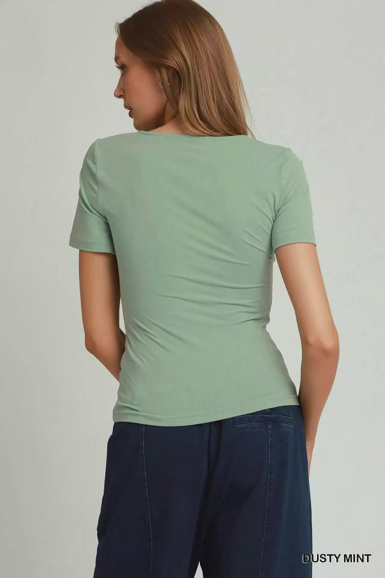 Umgee Sweetheart Neckline Front Double - Lined Top - Bitsy Gypsy Boutique