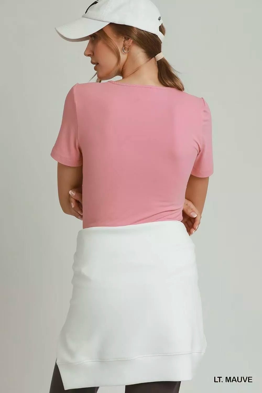 Umgee Sweetheart Neckline Front Double - Lined Top - Bitsy Gypsy Boutique