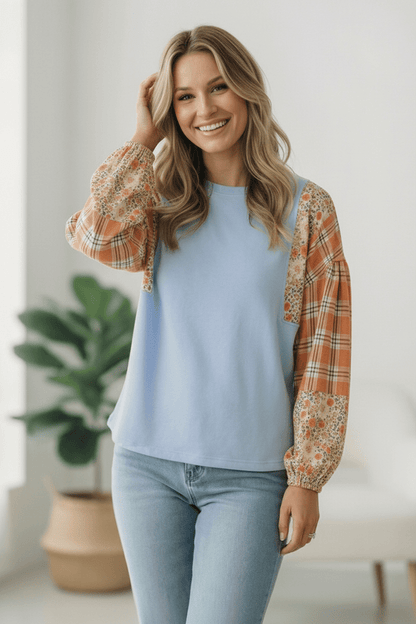 Weekend in the Wildflowers Top - Bitsy Gypsy Boutique