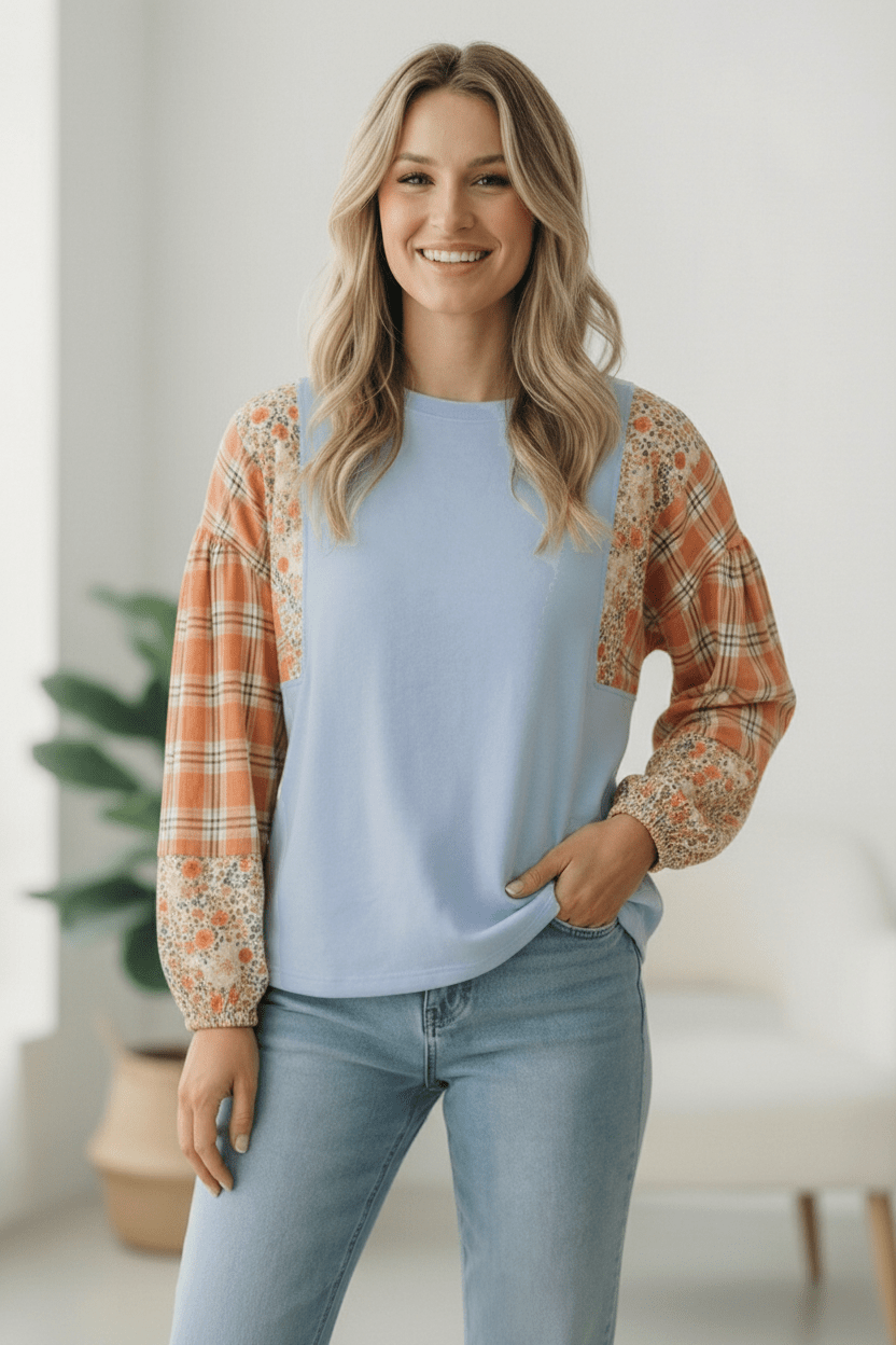 Weekend in the Wildflowers Top - Bitsy Gypsy Boutique