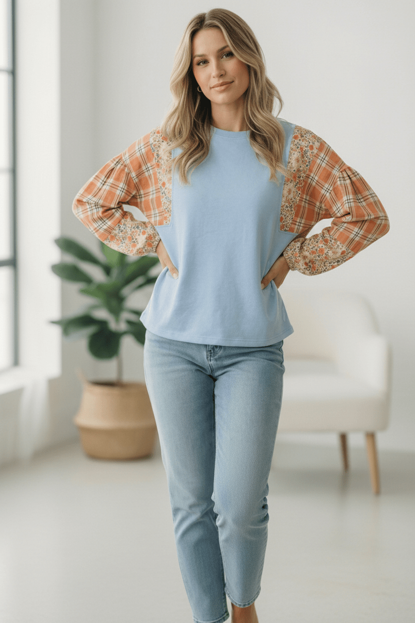 Weekend in the Wildflowers Top - Bitsy Gypsy Boutique