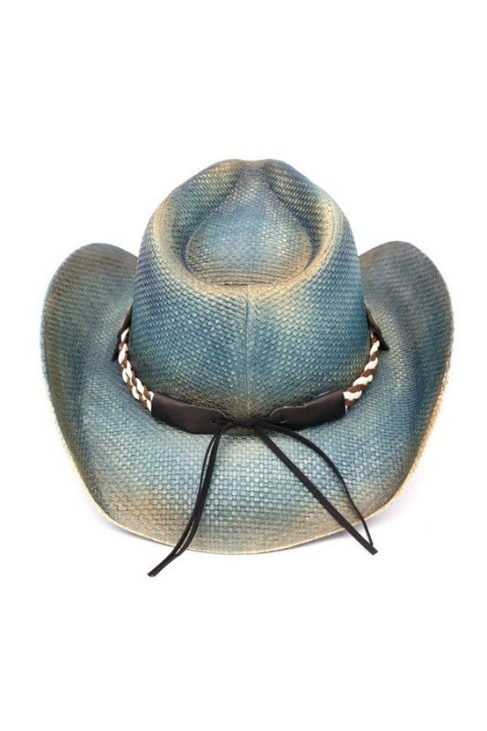 Western Eagle Plate Star Print Cowboy Hat - Bitsy Gypsy Boutique
