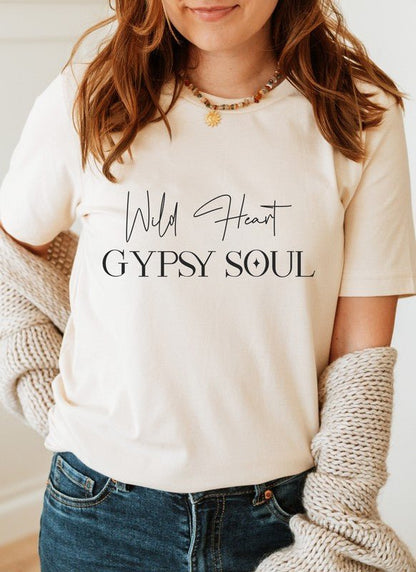 Wild Heart l Graphic Tee - Bitsy Gypsy Boutique