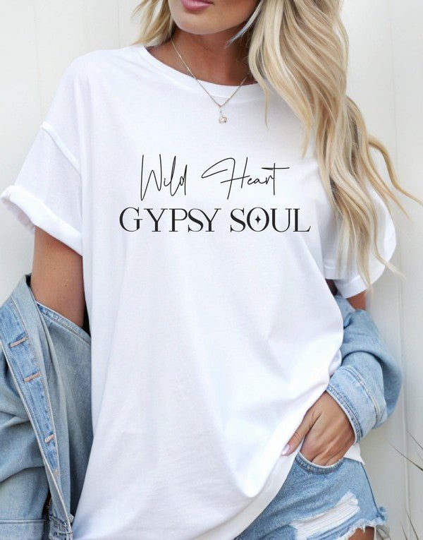 Wild Heart l Graphic Tee - Bitsy Gypsy Boutique